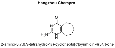 2-amino-6,7,8,9-tetrahydro-1H-cyclohepta[d]pyrimidin-4(5H)-one