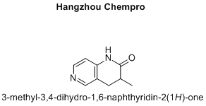 3-methyl-3,4-dihydro-1,6-naphthyridin-2(1H)-one