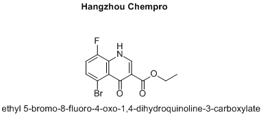 ethyl 5-bromo-8-fluoro-4-oxo-1,4-dihydroquinoline-3-carboxylate