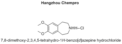 7,8-dimethoxy-2,3,4,5-tetrahydro-1H-benzo[d]azepine hydrochloride