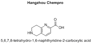 5,6,7,8-tetrahydro-1,6-naphthyridine-2-carboxylic acid