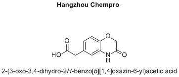 2-(3-oxo-3,4-dihydro-2H-benzo[b][1,4]oxazin-6-yl)acetic acid