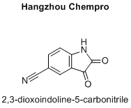 2,3-dioxoindoline-5-carbonitrile