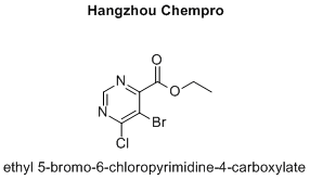 ethyl 5-bromo-6-chloropyrimidine-4-carboxylate