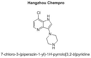 7-chloro-3-(piperazin-1-yl)-1H-pyrrolo[3,2-b]pyridine