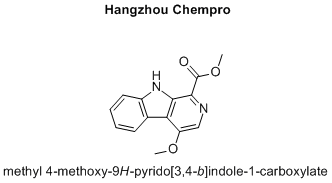 methyl 4-methoxy-9H-pyrido[3,4-b]indole-1-carboxylate