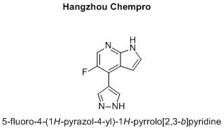 5-fluoro-4-(1H-pyrazol-4-yl)-1H-pyrrolo[2,3-b]pyridine