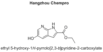 ethyl 5-hydroxy-1H-pyrrolo[2,3-b]pyridine-2-carboxylate