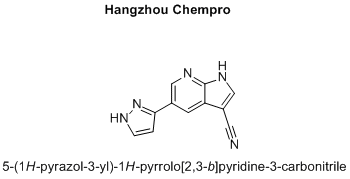 5-(1H-pyrazol-3-yl)-1H-pyrrolo[2,3-b]pyridine-3-carbonitrile