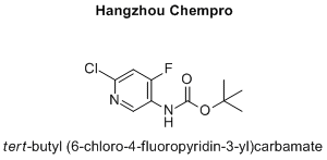 tert-butyl (6-chloro-4-fluoropyridin-3-yl)carbamate