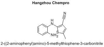 2-((2-aminophenyl)amino)-5-methylthiophene-3-carbonitrile