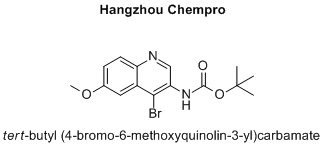 tert-butyl (4-bromo-6-methoxyquinolin-3-yl)carbamate