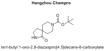 tert-butyl 1-oxo-2,8-diazaspiro[4.5]decane-8-carboxylate