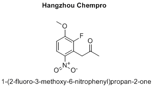 1-(2-fluoro-3-methoxy-6-nitrophenyl)propan-2-one