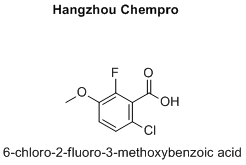 6-chloro-2-fluoro-3-methoxybenzoic acid