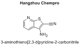 3-aminothieno[2,3-b]pyridine-2-carbonitrile