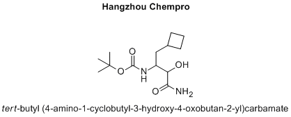 tert-butyl (4-amino-1-cyclobutyl-3-hydroxy-4-oxobutan-2-yl)carbamate