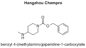 benzyl 4-(methylamino)piperidine-1-carboxylate