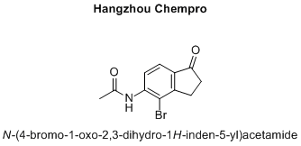 N-(4-bromo-1-oxo-2,3-dihydro-1H-inden-5-yl)acetamide