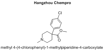 methyl 4-(4-chlorophenyl)-1-methylpiperidine-4-carboxylate