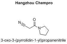 3-oxo-3-(pyrrolidin-1-yl)propanenitrile