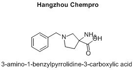 3-amino-1-benzylpyrrolidine-3-carboxylic acid