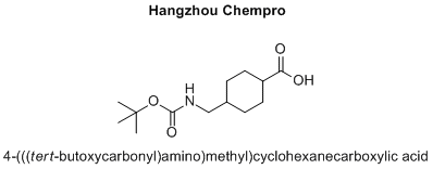 4-(((tert-butoxycarbonyl)amino)methyl)cyclohexanecarboxylic acid