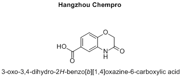 3-oxo-3,4-dihydro-2H-benzo[b][1,4]oxazine-6-carboxylic acid