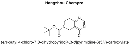 tert-butyl 4-chloro-7,8-dihydropyrido[4,3-d]pyrimidine-6(5H)-carboxylate