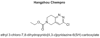 ethyl 3-chloro-7,8-dihydropyrido[4,3-c]pyridazine-6(5H)-carboxylate