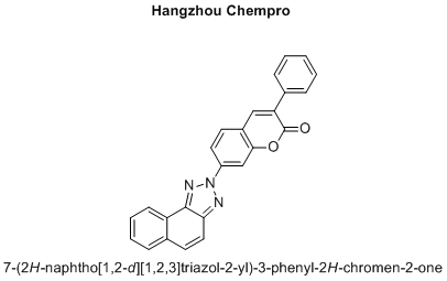 7-(2H-naphtho[1,2-d][1,2,3]triazol-2-yl)-3-phenyl-2H-chromen-2-one