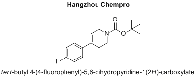 tert-butyl 4-(4-fluorophenyl)-5,6-dihydropyridine-1(2H)-carboxylate