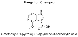 4-methoxy-1H-pyrrolo[3,2-c]pyridine-3-carboxylic acid