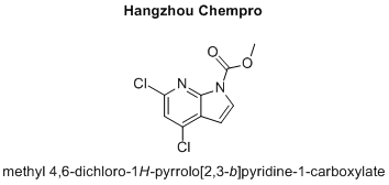 methyl 4,6-dichloro-1H-pyrrolo[2,3-b]pyridine-1-carboxylate