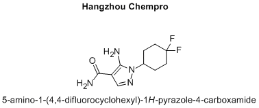 5-amino-1-(4,4-difluorocyclohexyl)-1H-pyrazole-4-carboxamide