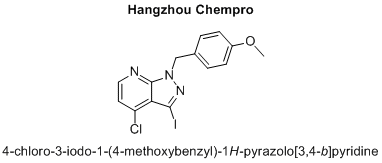 4-chloro-3-iodo-1-(4-methoxybenzyl)-1H-pyrazolo[3,4-b]pyridine