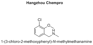 1-(3-chloro-2-methoxyphenyl)-N-methylmethanamine