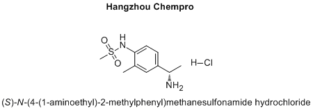 (S)-N-(4-(1-aminoethyl)-2-methylphenyl)methanesulfonamide hydrochloride