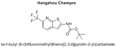 tert-butyl (6-(trifluoromethyl)thieno[2,3-b]pyridin-2-yl)carbamate