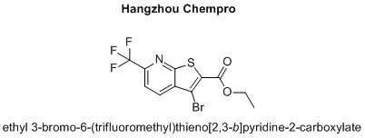 ethyl 3-bromo-6-(trifluoromethyl)thieno[2,3-b]pyridine-2-carboxylate