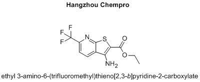 ethyl 3-amino-6-(trifluoromethyl)thieno[2,3-b]pyridine-2-carboxylate