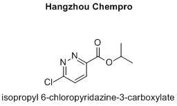 isopropyl 6-chloropyridazine-3-carboxylate