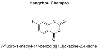 7-fluoro-1-methyl-1H-benzo[d][1,3]oxazine-2,4-dione