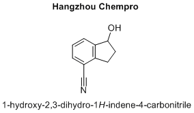 1-hydroxy-2,3-dihydro-1H-indene-4-carbonitrile