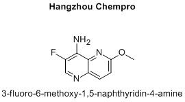 3-fluoro-6-methoxy-1,5-naphthyridin-4-amine