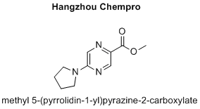 methyl 5-(pyrrolidin-1-yl)pyrazine-2-carboxylate