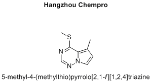 5-methyl-4-(methylthio)pyrrolo[2,1-f][1,2,4]triazine