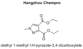 diethyl 1-methyl-1H-pyrazole-3,4-dicarboxylate