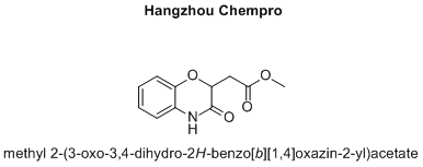 methyl 2-(3-oxo-3,4-dihydro-2H-benzo[b][1,4]oxazin-2-yl)acetate