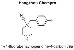 4-(4-fluorobenzyl)piperidine-4-carbonitrile